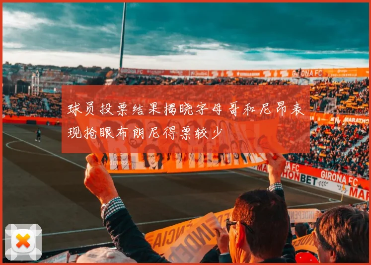球员投票结果揭晓字母哥和尼昂表现抢眼布朗尼得票较少